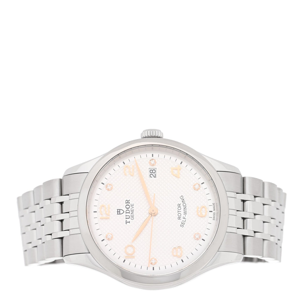 Stainless Steel Diamond 39mm 1926 Automatic Watch White 91550