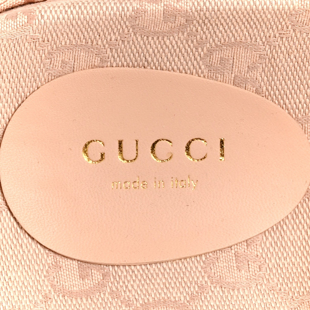Monogram GG Calfskin Angelina Platform 55mm Slide Sandals 37 Light Pink