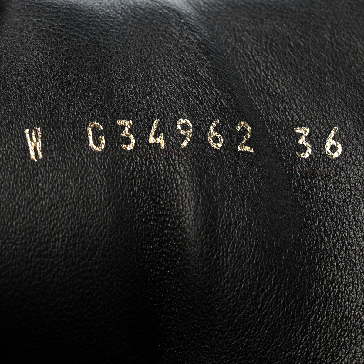 Lambskin Logo High Top Sneakers 36 Navy Black