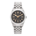 Stainless Steel 39mm Black Bay Automatic Watch Anthracite 79660