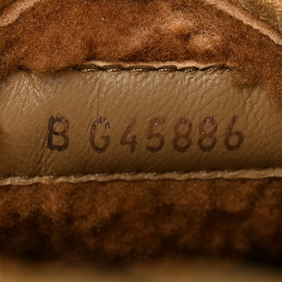 Suede Calfskin CC Loafers 37.5 Dark Beige