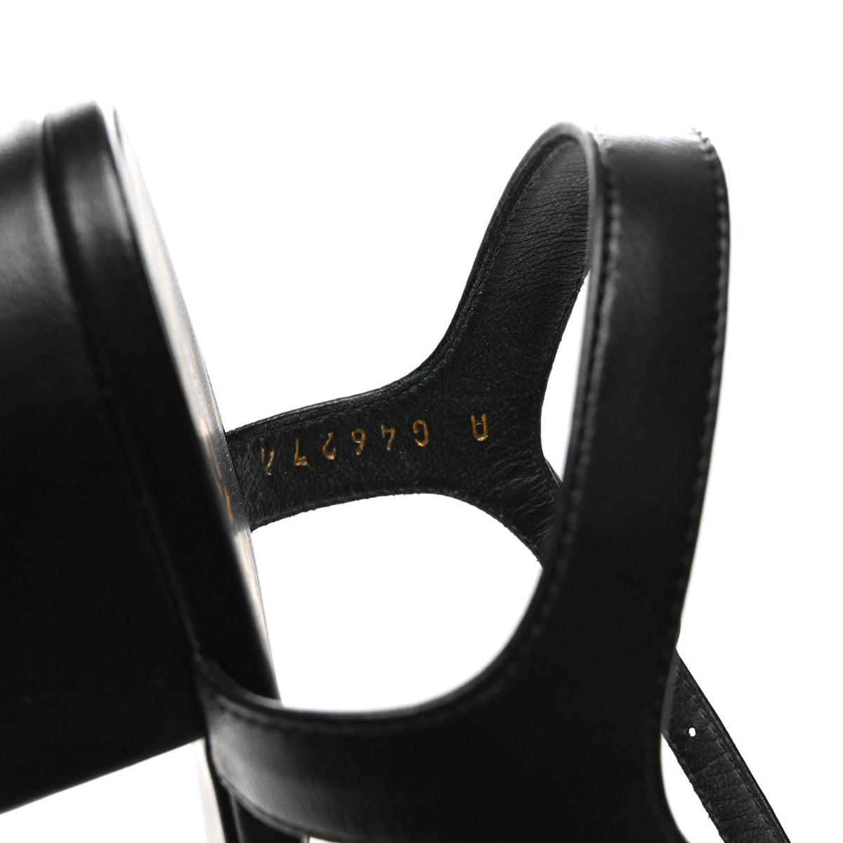 Lambskin Crystal CC Sandals 37.5 White