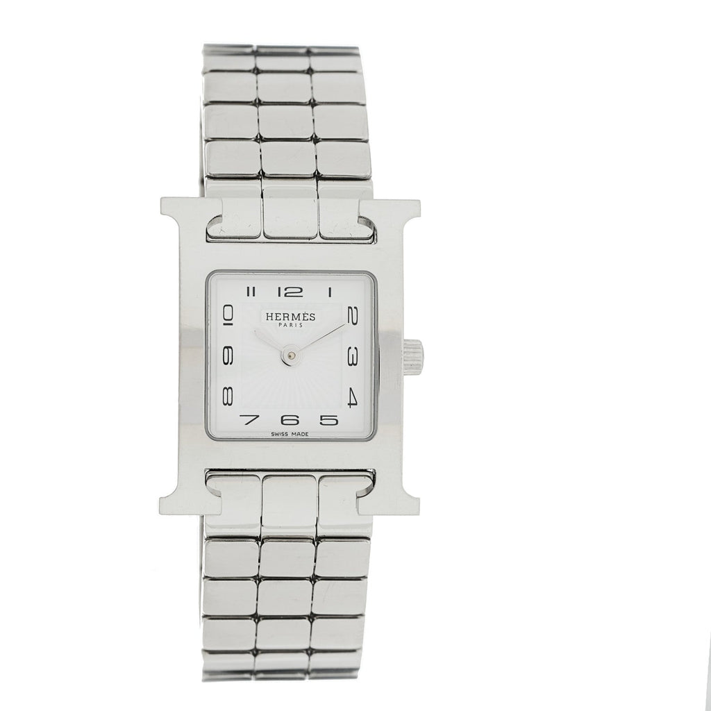 Stainless Steel 21mm Heure H Hour Quartz Watch