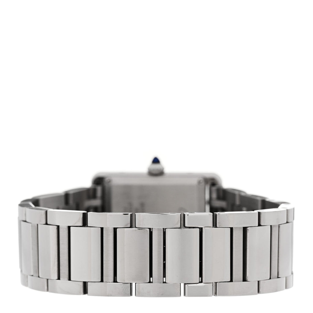 Stainless Steel 25mm Must de Cartier Tank Quartz Watch