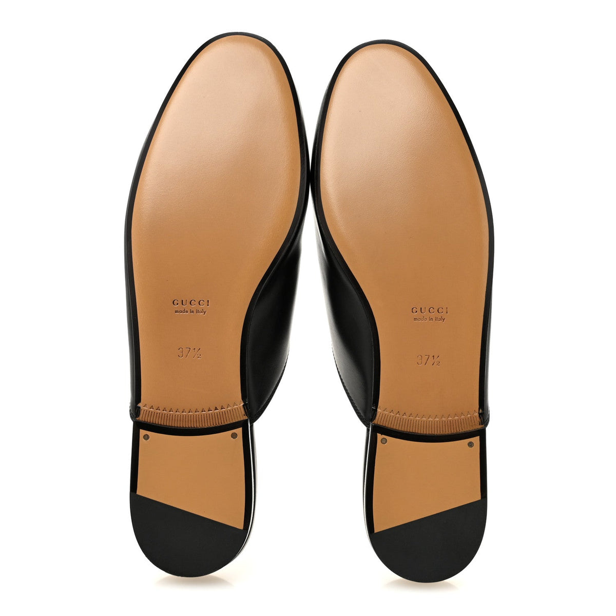 Calfskin Womens Princetown Slippers 37.5 Black