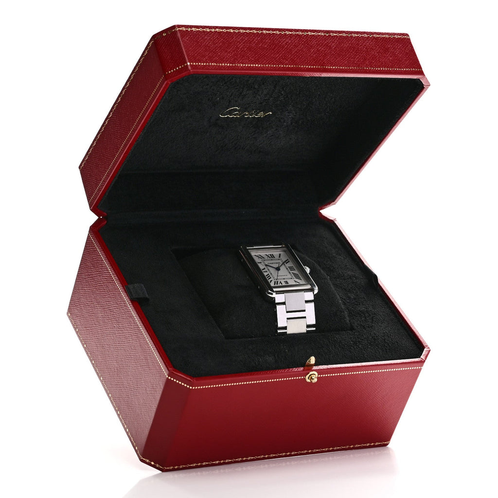 Stainless Steel 31mm Tank Solo Automatic Watch