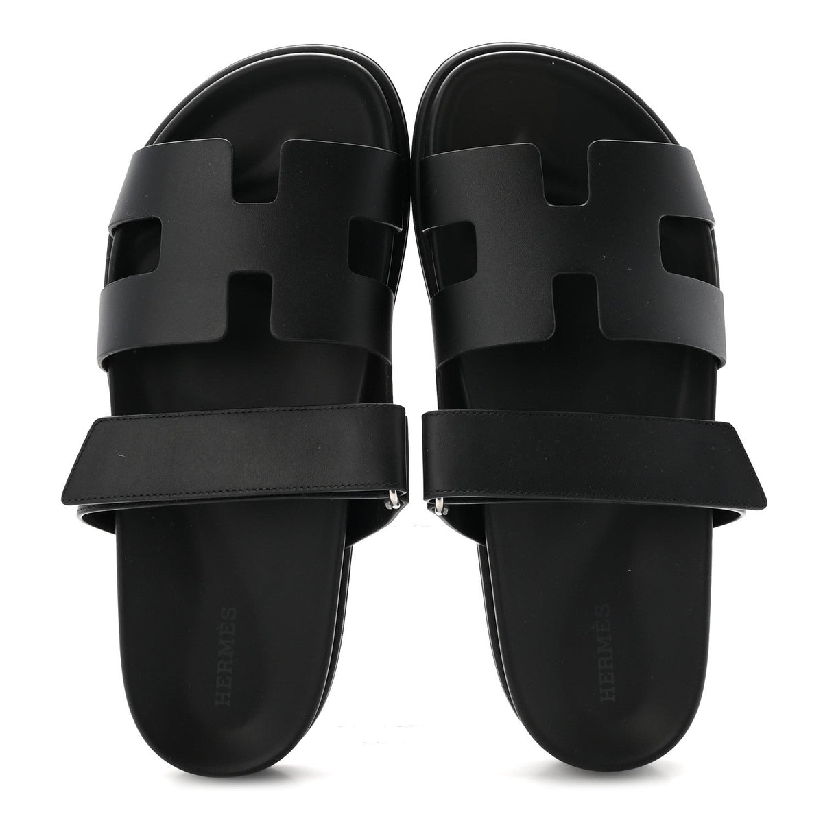 Calfskin Womens Chypre Sandals 39 Black