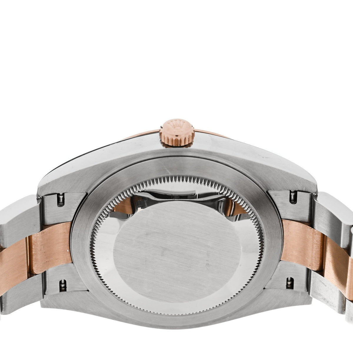 Stainless Steel 18K Everose Gold 41mm Oyster Perpetual Datejust Watch Sundust 126301