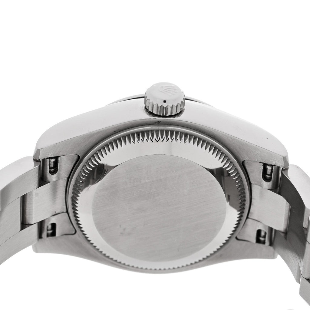 Stainless Steel 26mm Oyster Perpetual Watch Olive Green 176200
