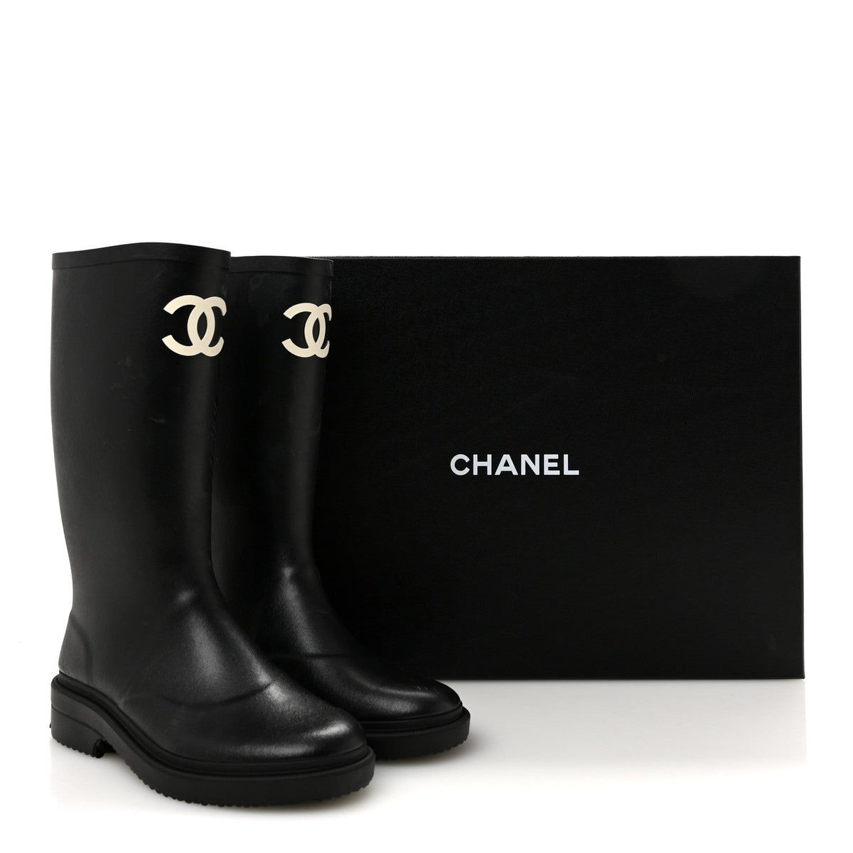 Caoutchouk CC High Boots 37 Black