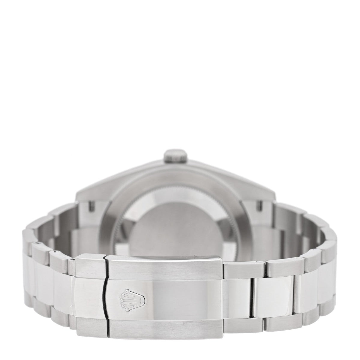 Stainless Steel 18K White Gold 41mm Oyster Perpetual Datejust Watch Silver 116334