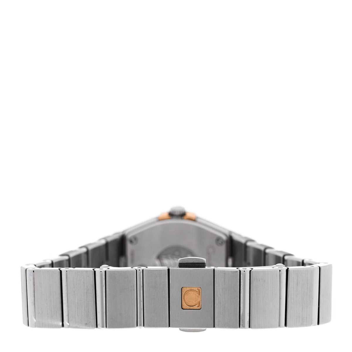 Stainless Steel 18K Red Gold Diamond Mother of Pearl 24mm Constellation Quartz Watch 123.20.24.60.55.005