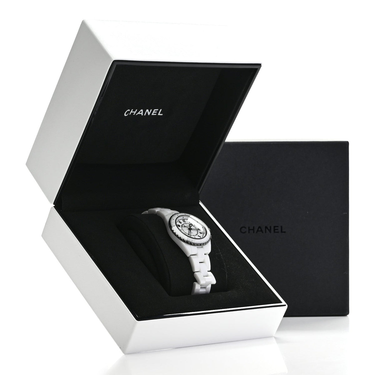 Stainless Steel Ceramic 33mm J12 Limited Edition Couture Quartz Watch White
