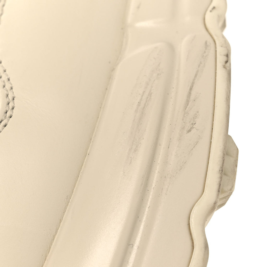 Calfskin Logo Womens Rhyton Sneakers 41 Ivory