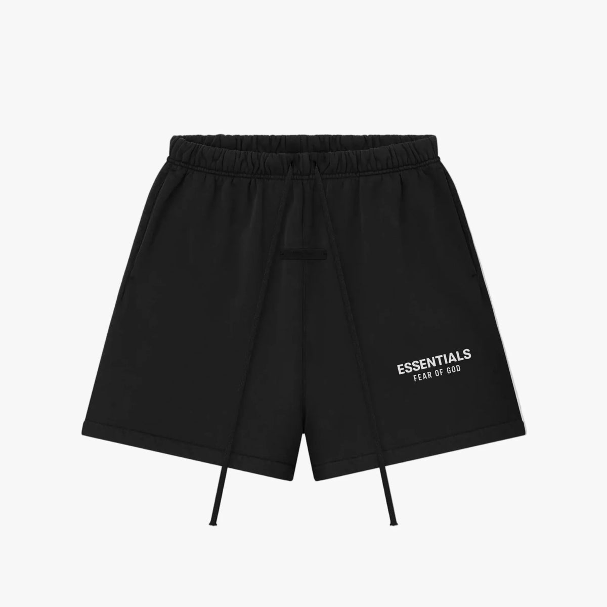 Essentials Fear Of God Jet Black Shorts