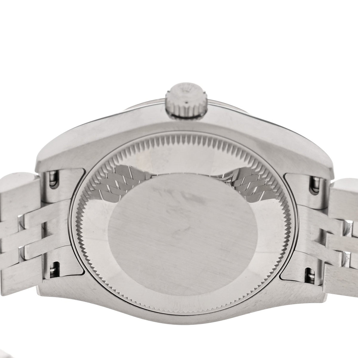 Stainless Steel 18K White Gold Diamond 31mm Oyster Perpetual Datejust Watch Silver 178274