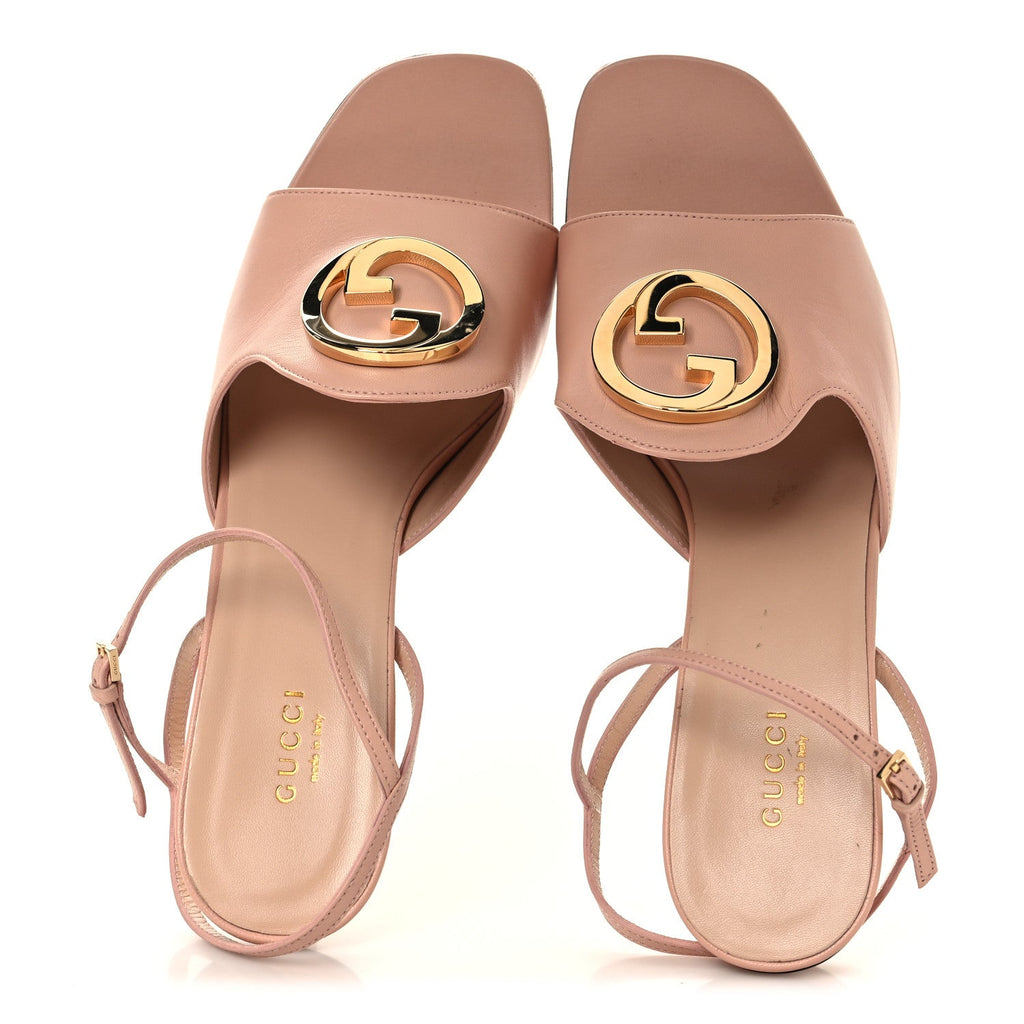 Malaga Kid Blondie 85mm Slingback Sandals 41 Pastel Pink