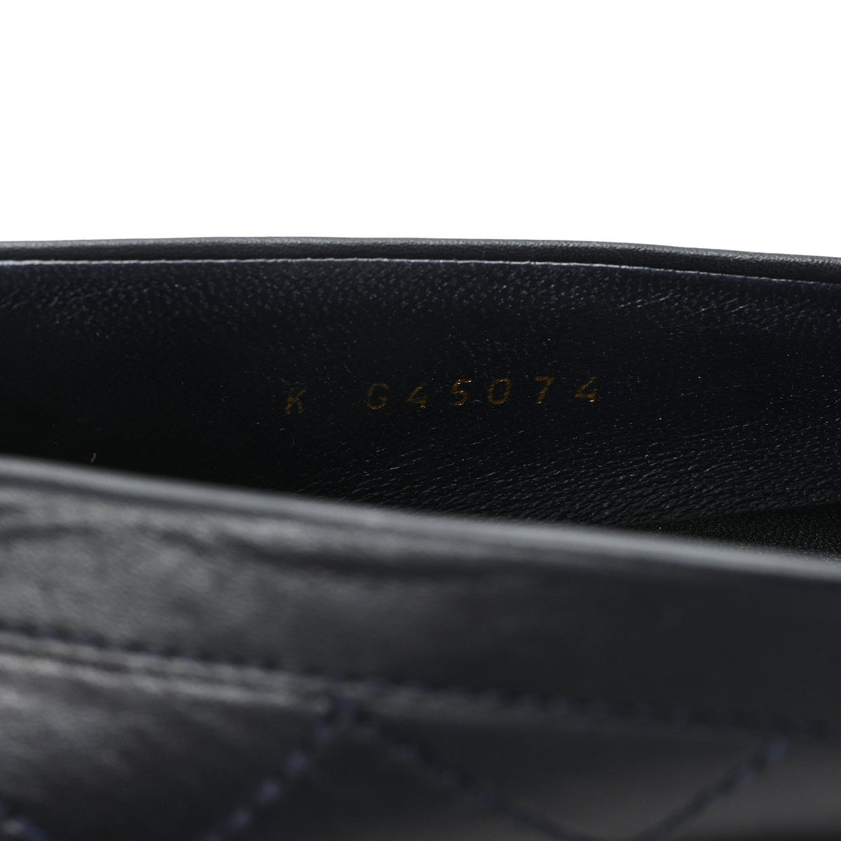 Calfskin Quilted CC Mocassin Loafers 38 Black