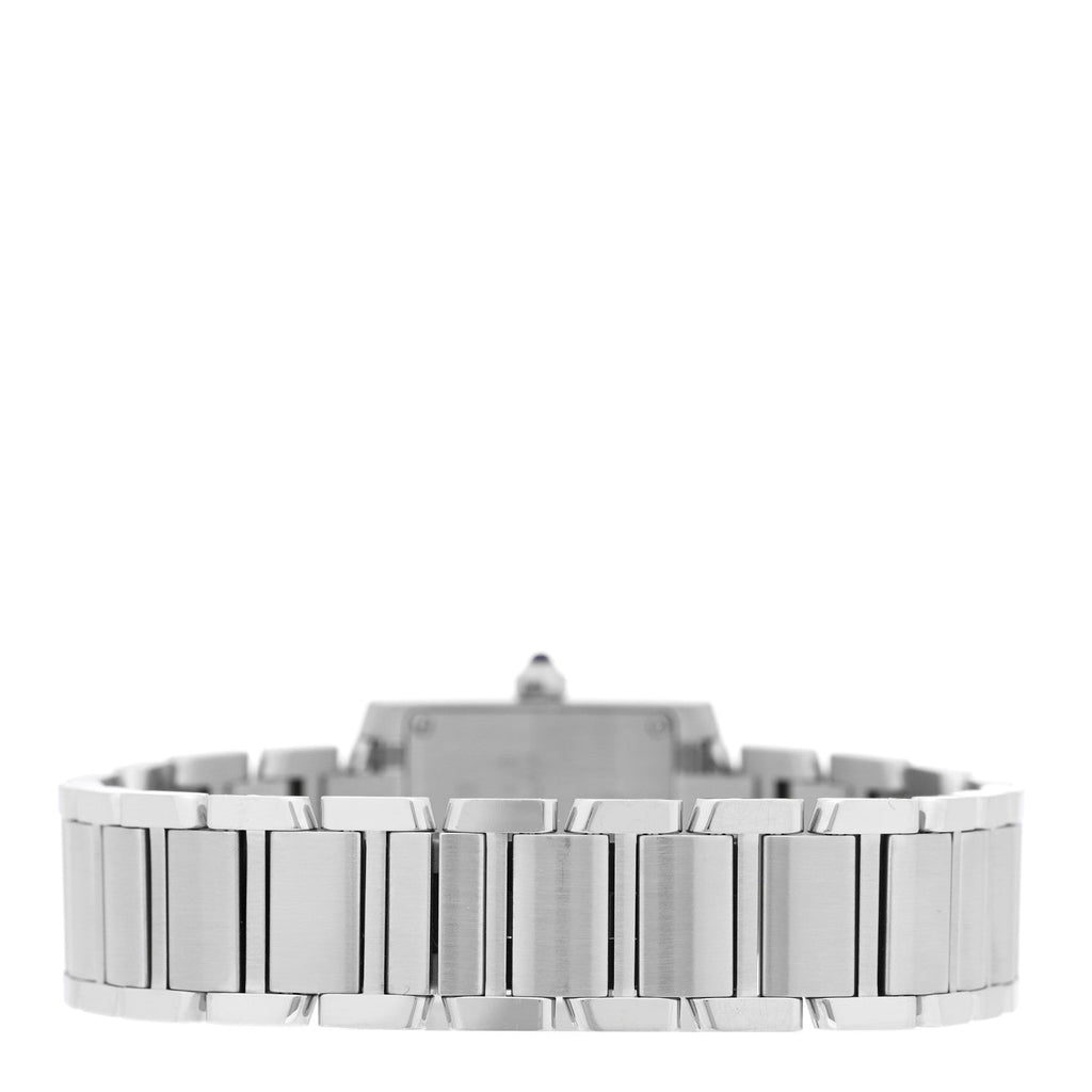 Stainless Steel 20mm Tank Francaise Quartz Watch