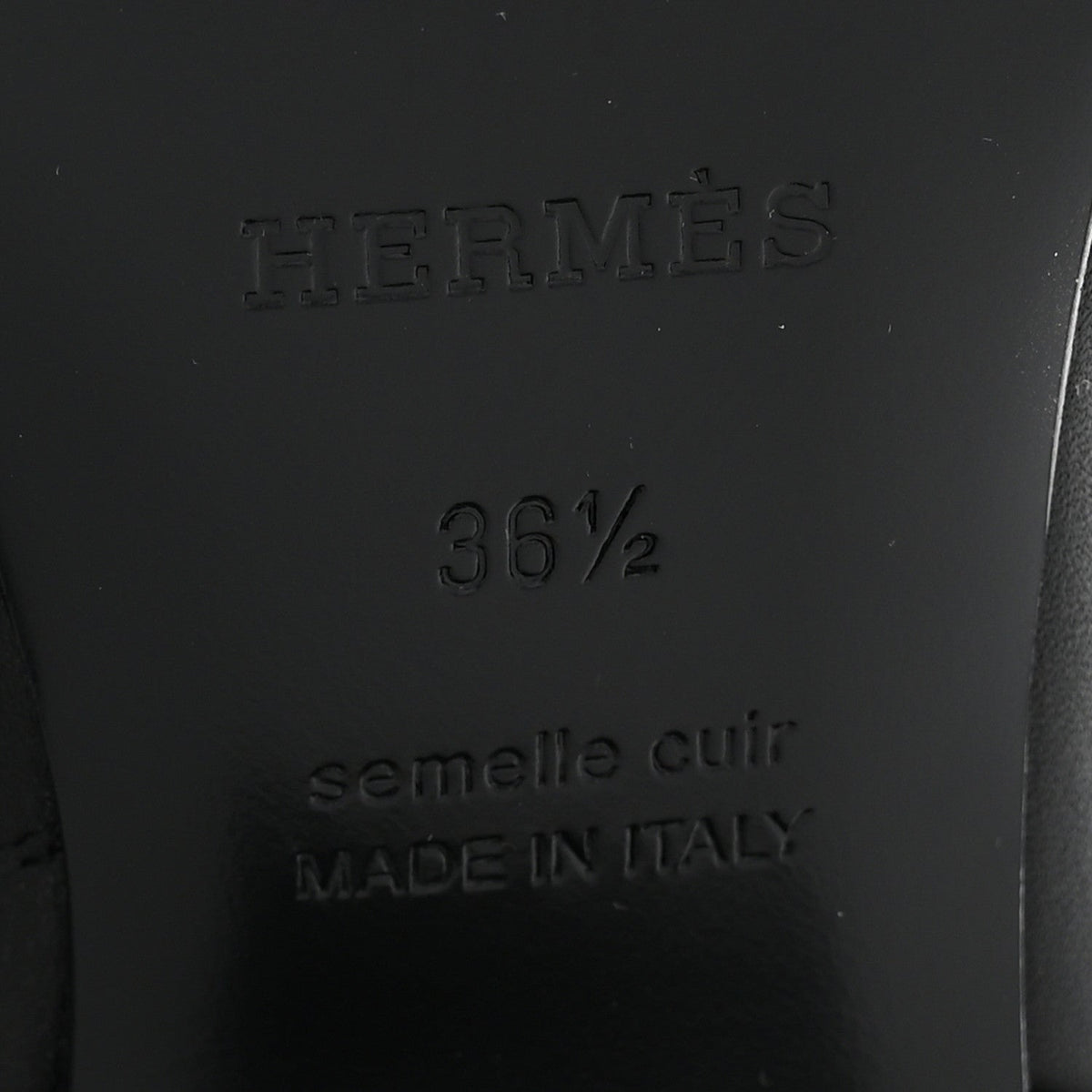 Calfskin Hommage Ankle Boots 36.5 Black