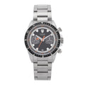 Stainless Steel 42mm Heritage Chrono Automatic Watch Black 70330N
