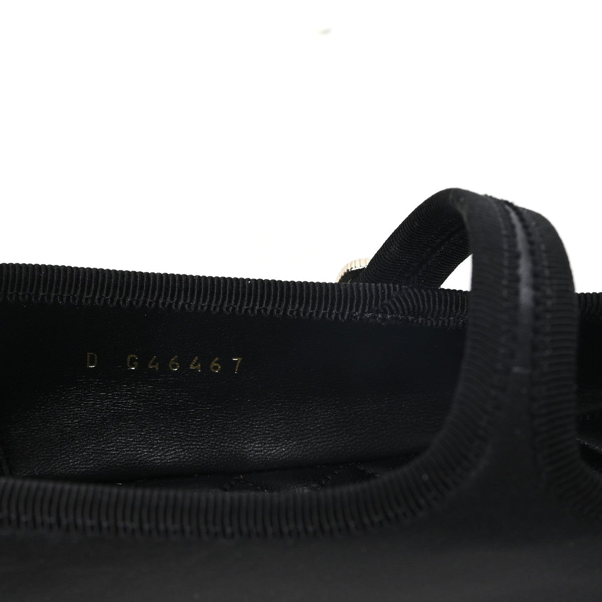 Lambskin Mary Jane Flats 40.5 Black