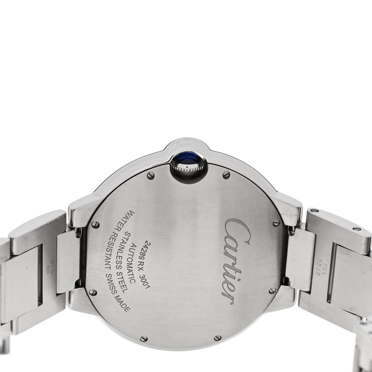 Stainless Steel 42mm Ballon Bleu De Cartier Automatic Watch