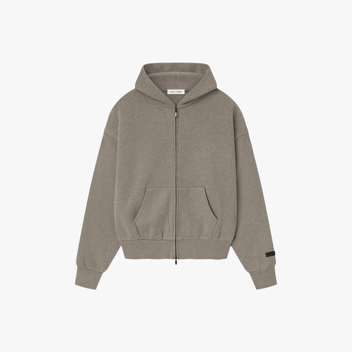 Essentials Fear Of God Homestead Heather Zip-Up Hoodie