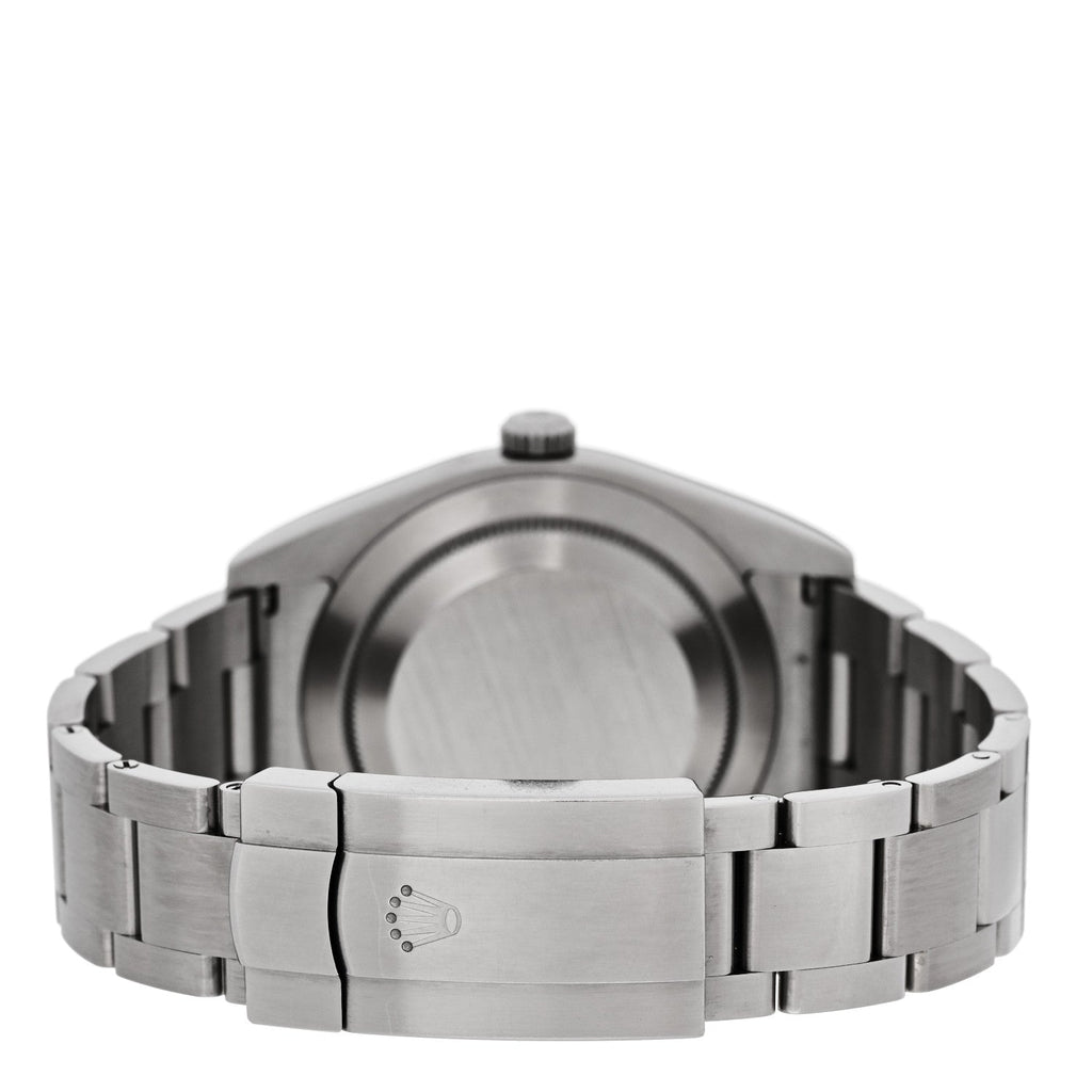 Stainless Steel 39mm Oyster Perpetual Watch Blue 114300