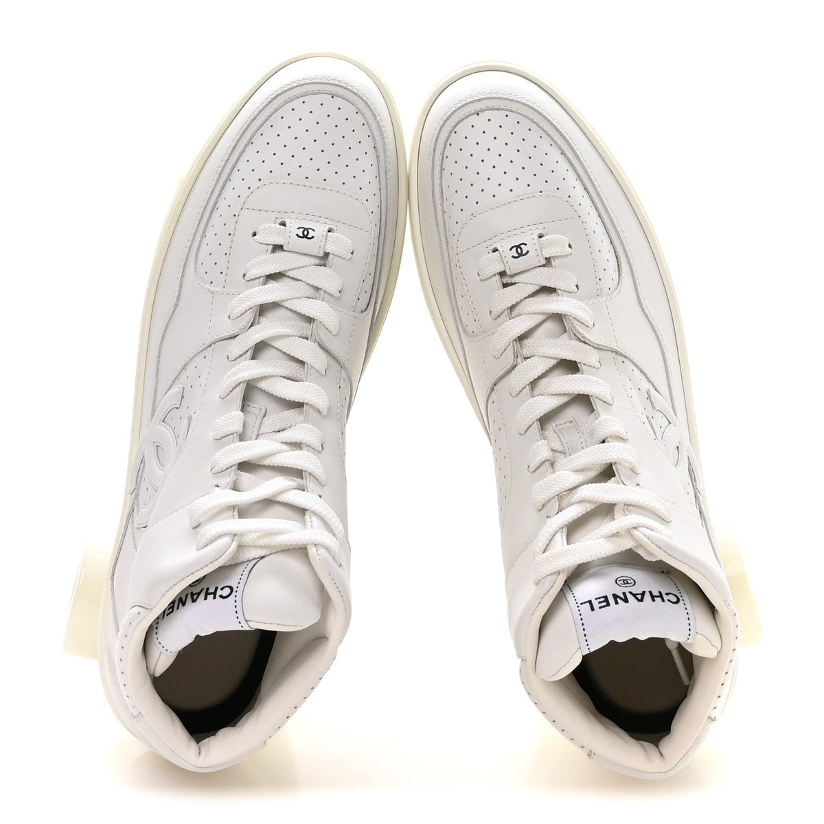 Calfskin Mens Roller Skates 44 White