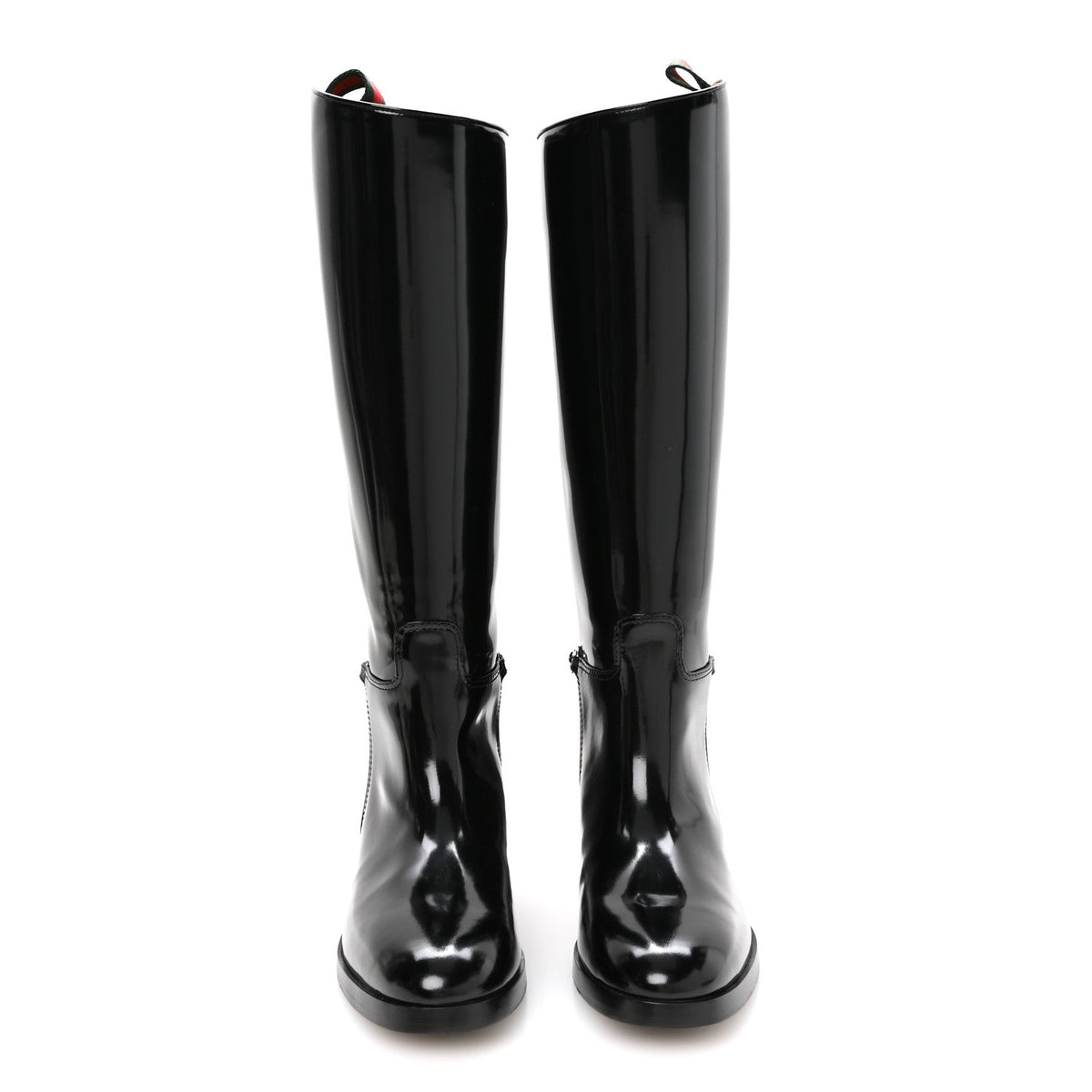 Brushed Calfskin Michelangelo Slim Horsebit Riding Boots 38 Luscious Green