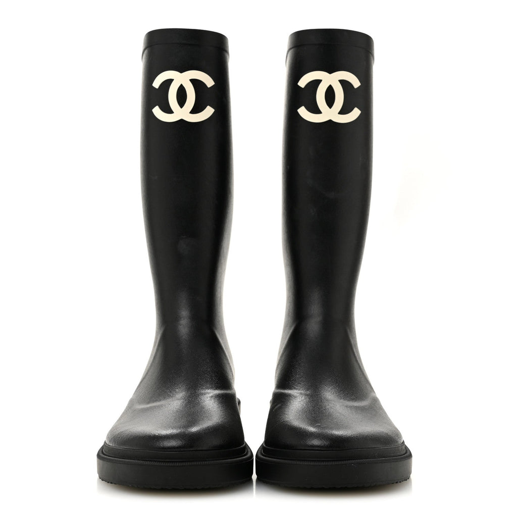 Caoutchouk CC High Boots 37 Black