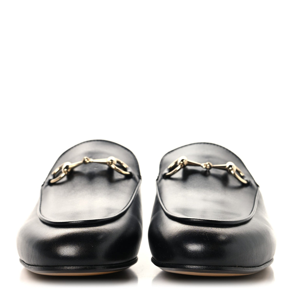 Calfskin Womens Princetown Slippers 37 Black