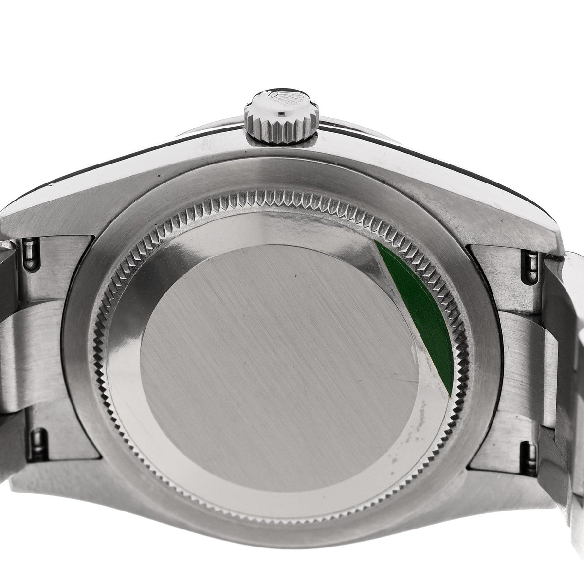 Stainless Steel 34mm Oyster Perpetual Watch Silver 124200