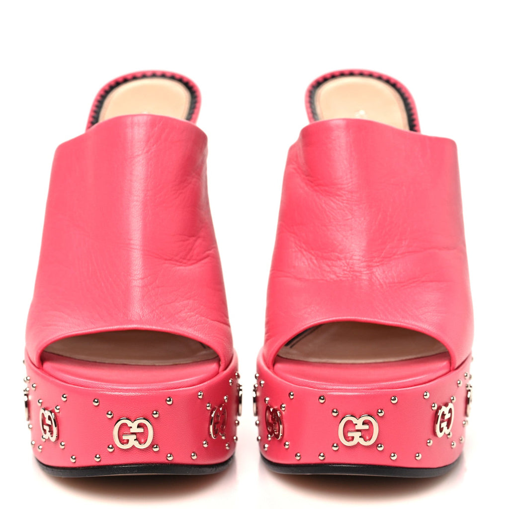 Malaga Kid Janaya 150mm Platform Sandals 38.5 Rhodamine Pink