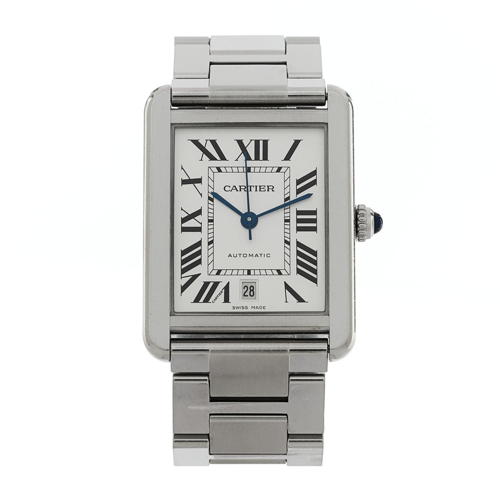 Stainless Steel 31mm Tank Solo Automatic Watch