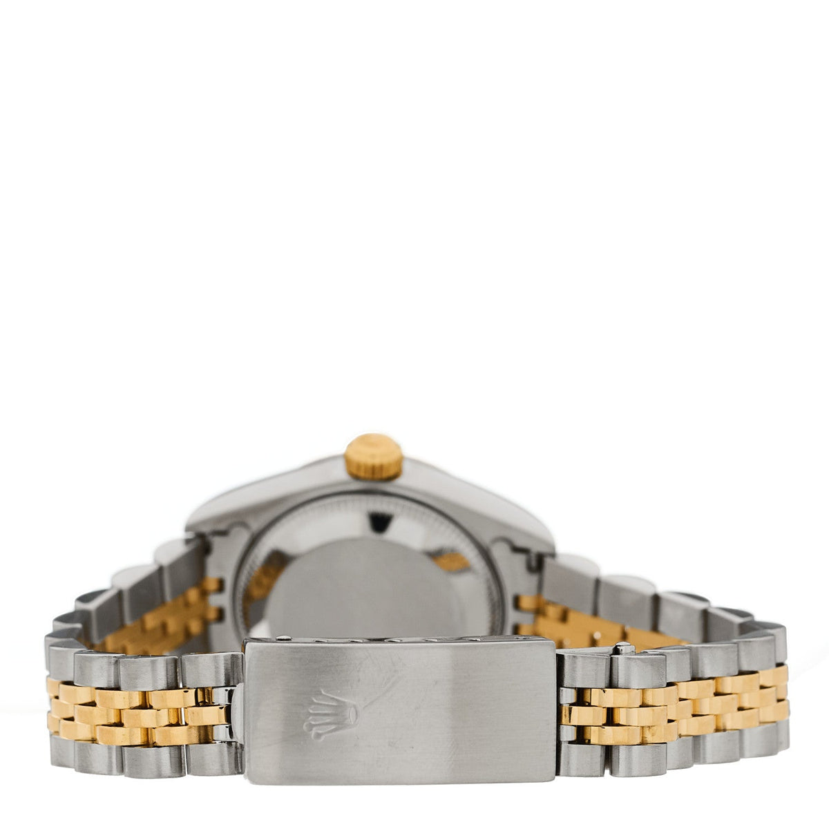 Stainless Steel 18K Yellow Gold Diamond 26mm Oyster Perpetual Datejust Watch Silver 69173
