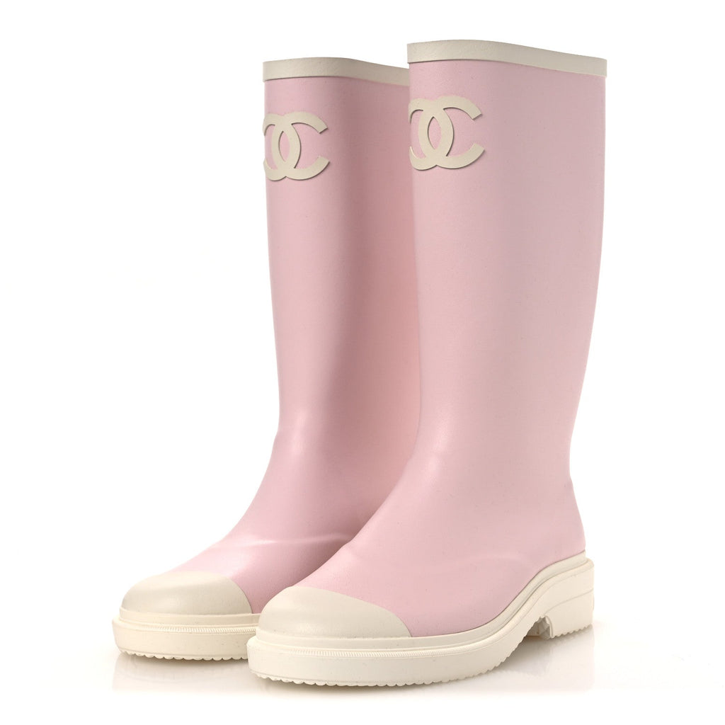 Caoutchouk CC High Boots 37 Rose