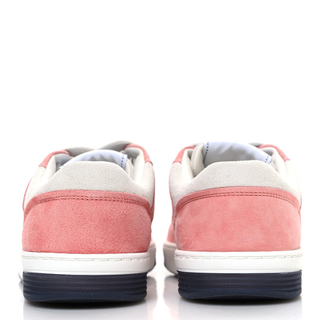 Suede Kidskin Womens CC Sneakers 35.5 White Pink