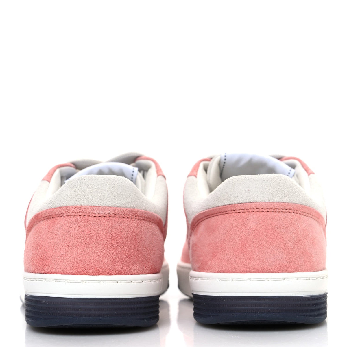 Suede Kidskin Womens CC Sneakers 35.5 White Pink