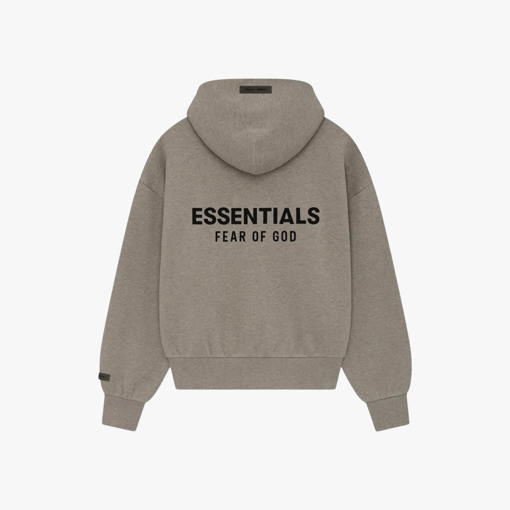 Essentials Fear Of God Homestead Heather Zip-Up Hoodie