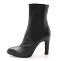 Calfskin Interlocking CC Calf Boots 38.5 Black