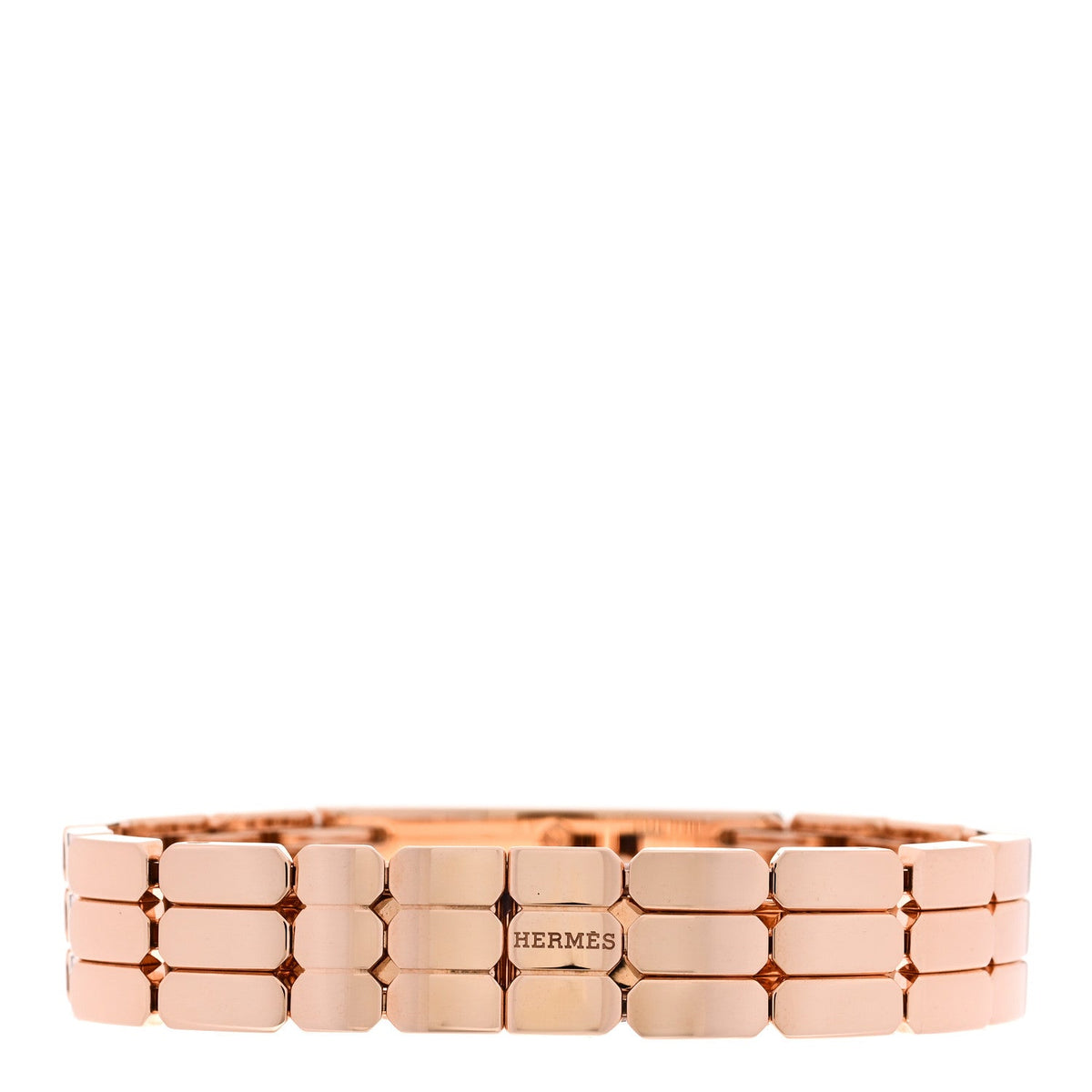 18K Rose Gold Diamond Pave 16mm Kelly Quartz Watch