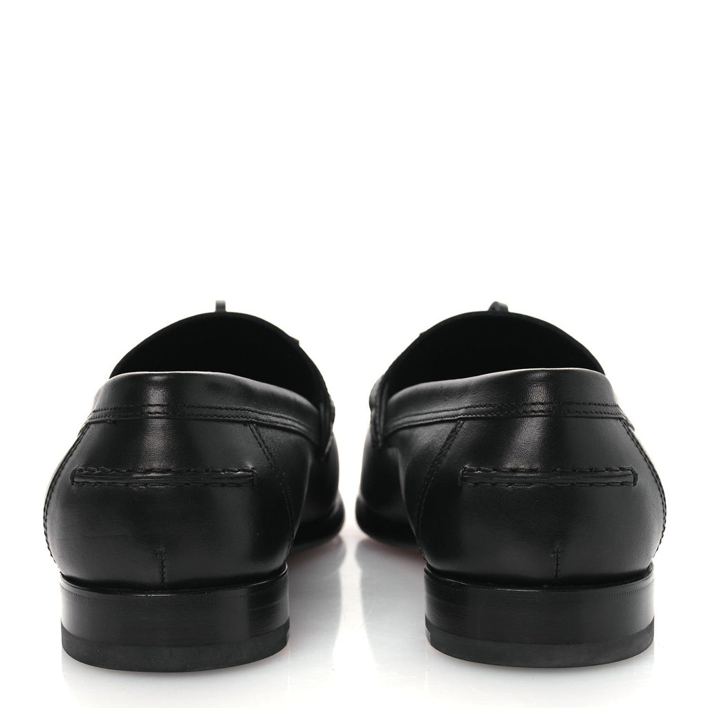 Calfskin Destin Loafer 41 Black