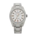 Stainless Steel 40mm Oyster Perpetual Milgauss Watch  White 116400