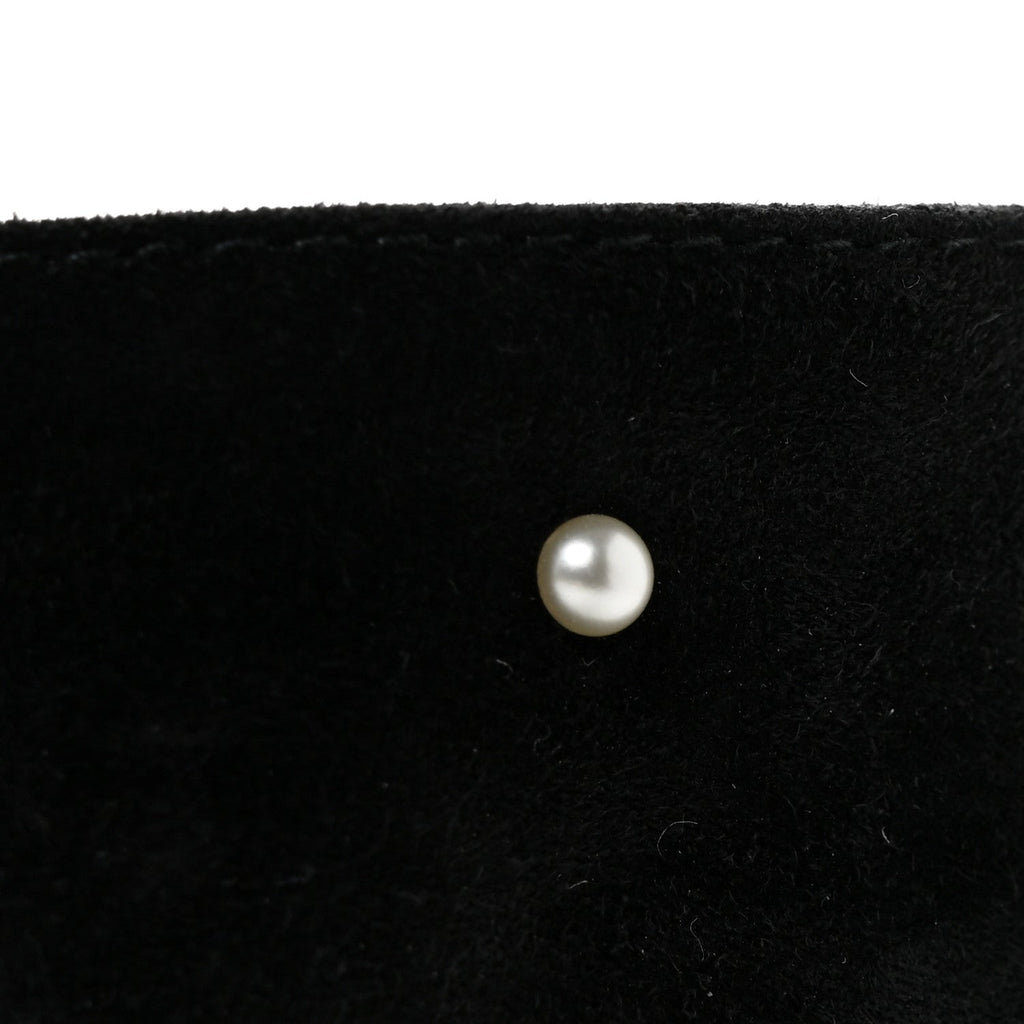 Suede Pearl CC Espadrilles 37 Black