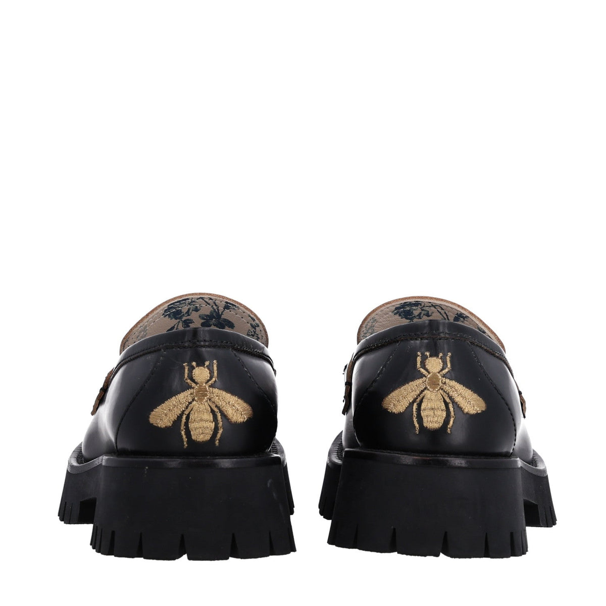 Cordovan Lux Womens Harald Horsebit 25mm Platform Loafers 36.5 Black