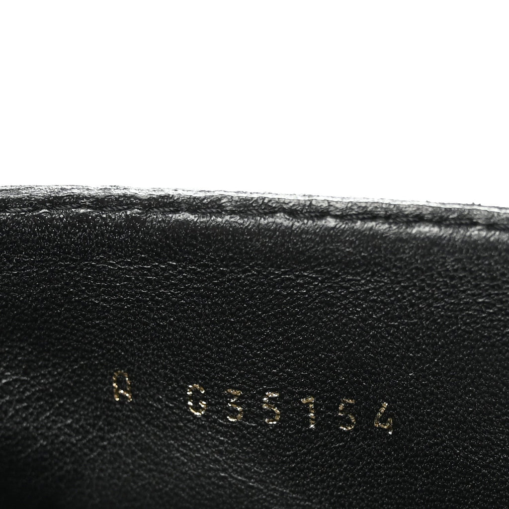 Shiny Calfskin Velvet Pearl Combat Short Boots 38.5 Black