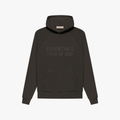 Essentials Fear Of God Hoodie Off Black