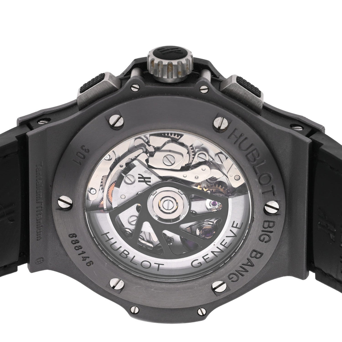 Tantalum Rubber 44mm Big Bang Automatic Watch Grey 301.AI.460.RX